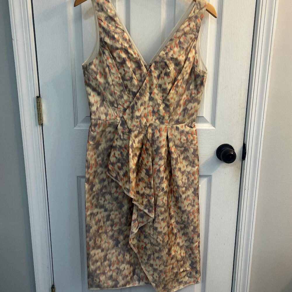 Rachel Roy Pastel Watercolor Silk Dress – Size 6 - Gorgeous and Unique